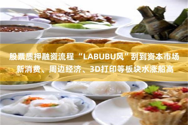股票质押融资流程 “LABUBU风”刮到资本市场 新消费、周边经济、3D打印等板块水涨船高